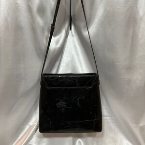 Alfredo Versace shoulder bag with distress leather finish’   40-H3a